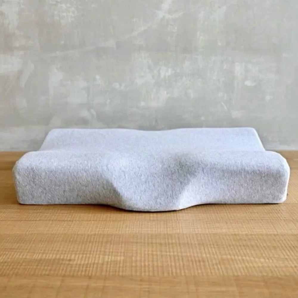CUSHION LAB Extra Dense Ergonomic Cervical Pillow for Firm Neck Support